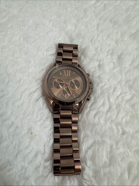 Michael Kors Stainless Chronograph Bracelet Watch